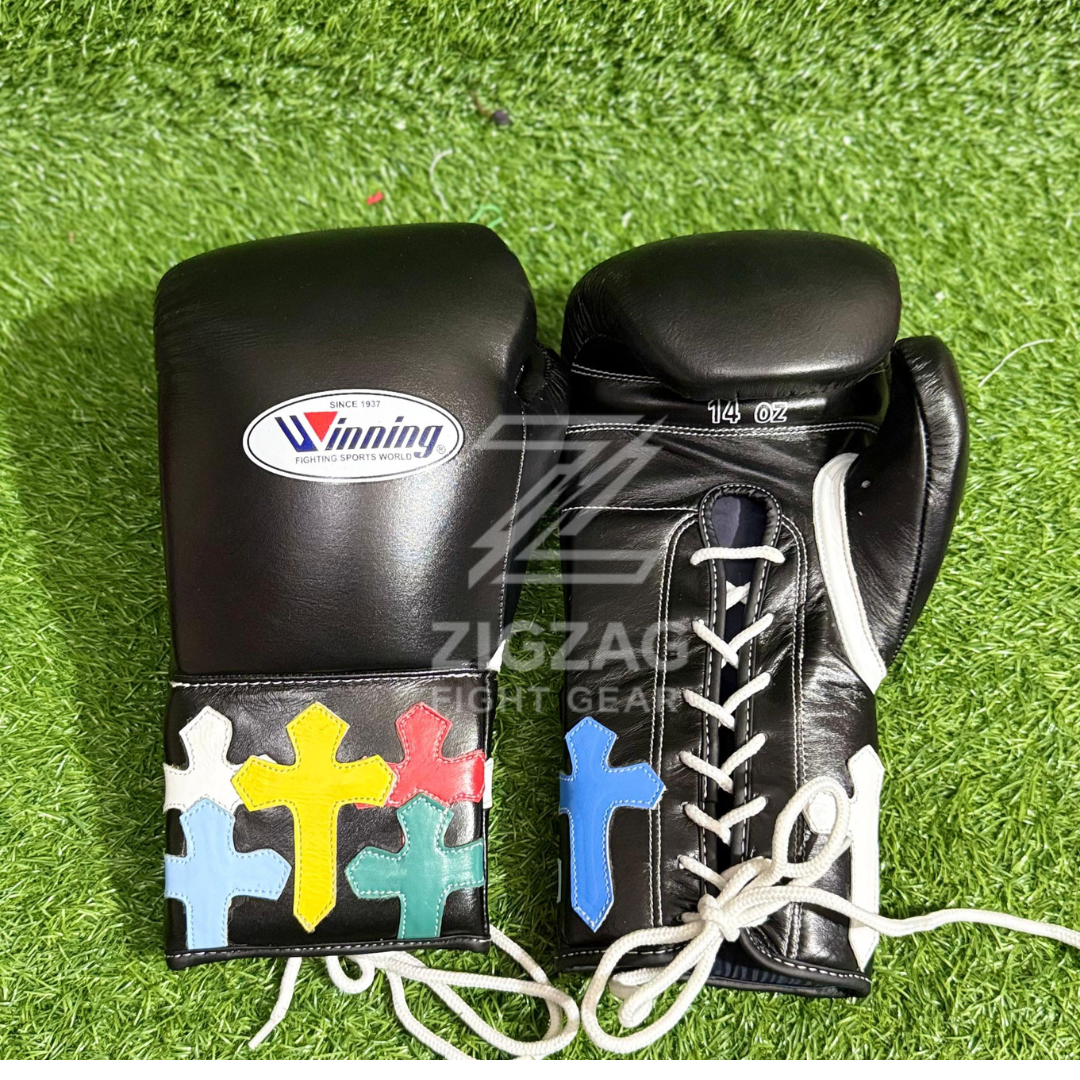 Winning Chrome hearts Boxing Gloves Lace Up type Sparring Boxing Gloves –  100% Genuine Leather