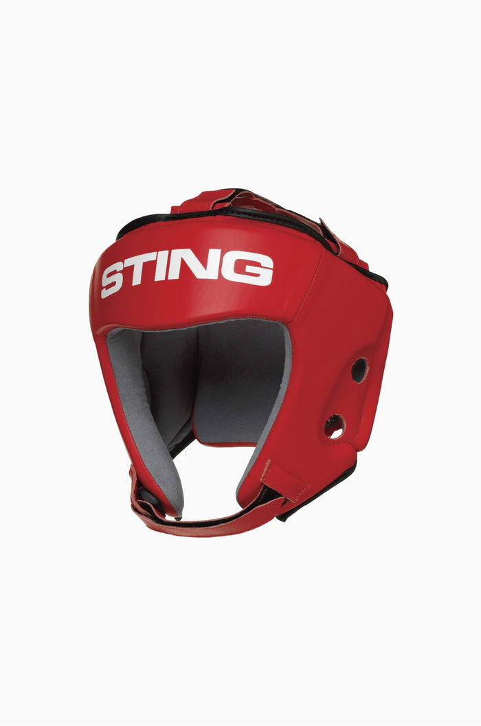 Sting Boxing Set - Amteur Boxing Gloves, Headgear, Vest-Shorts Boxing Handwraps kids & Adult Fight Gear All Sizes