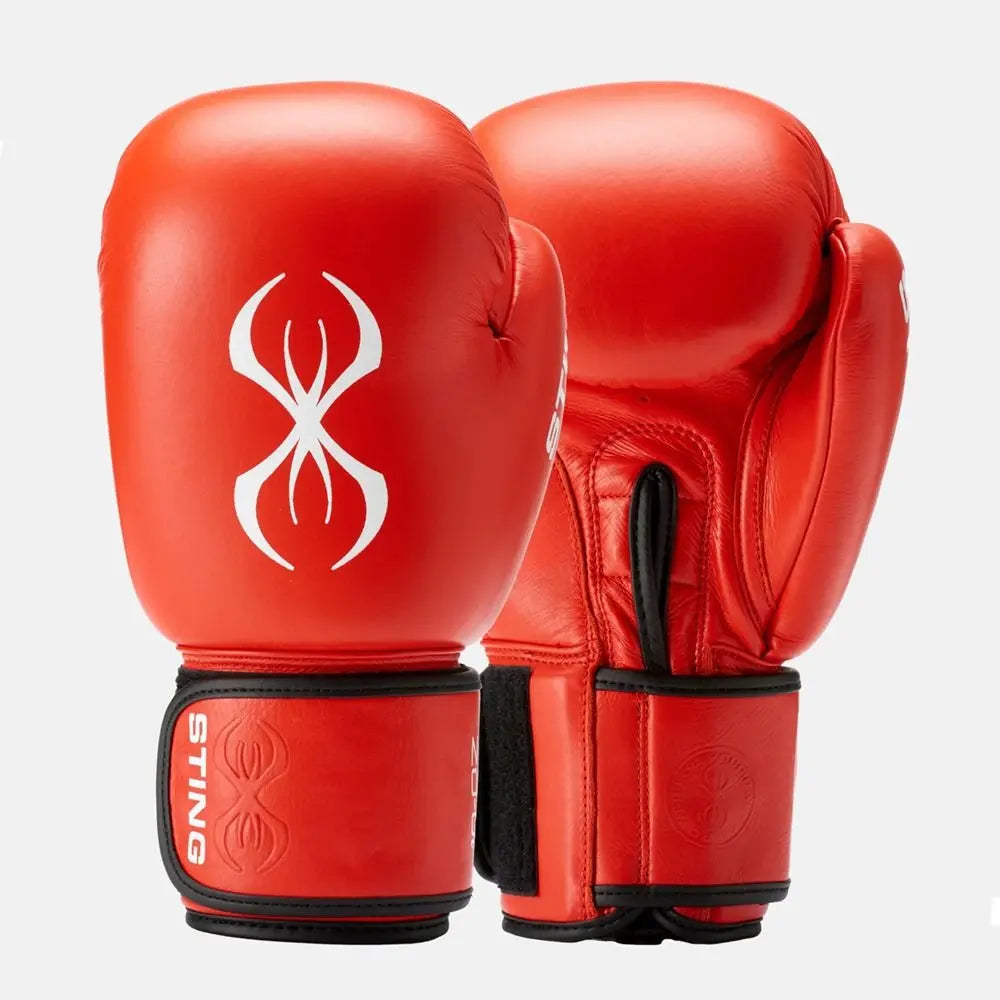 Sting Boxing Set - Amteur Boxing Gloves, Headgear, Vest-Shorts Boxing Handwraps kids & Adult Fight Gear All Sizes
